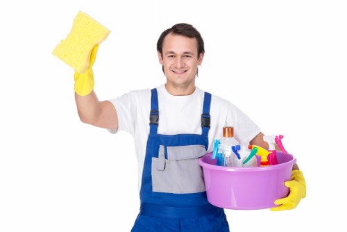 Carpet cleaning team focusing on tailored fibre care in TW1