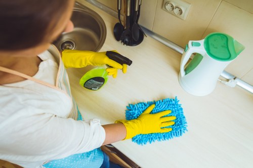 Written carpet cleaning complaint details with notes