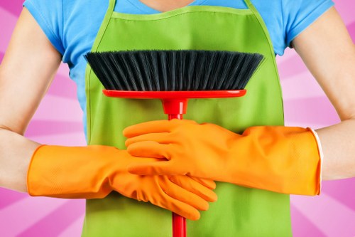 A clean and well-maintained workplace with office cleaning in TW1