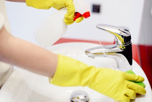 Regular home cleaning service for a family property in TW1