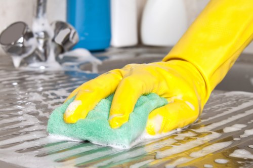 Keyboard navigation support on a local cleaning website