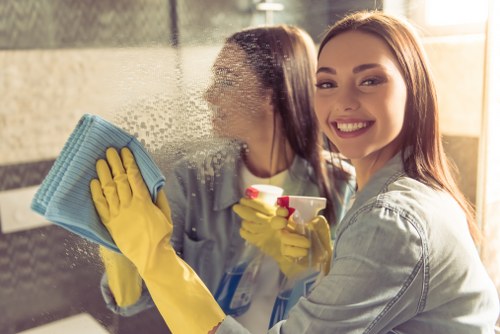 Detailed kitchen and bathroom cleaning before moving into a TW1 home
