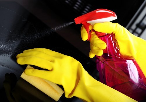 Vacate cleaning service for a commercial property in TW1