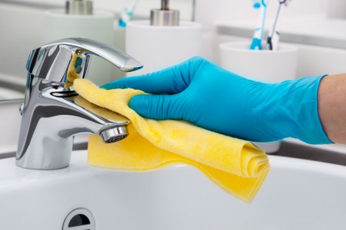 Post-build cleanup checklist and cleaning equipment for TW1 properties